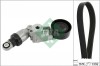 INA 529 0555 10 Set curea transmisie cu caneluri