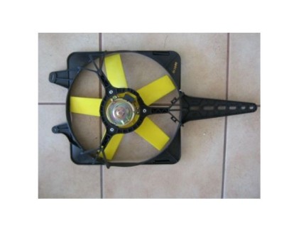 GMV radiator electroventilator Fiat Uno (Model 45 , 55 , 60, 70), 1983-1993 ( 1,4; 0,9; 1,1; 1,3 Benzina ) , Manual, fara AC, 100W/280mm, cu 2pini, p foto