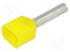 Terminal cu compresie, cablu 1mm2, cositorit, BM GROUP - BM 00555
