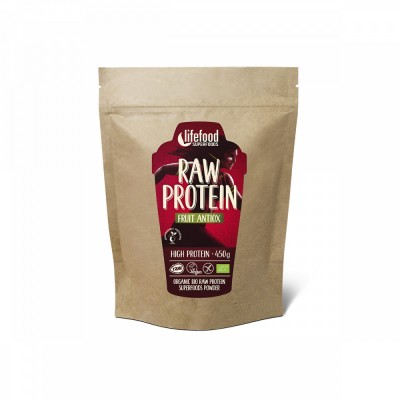 Pudra proteica Fruit Antiox Superfood raw eco 450g Lifefood foto