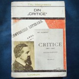 DIN &quot;CRITICE&quot; - TITU MAIORESCU - LYCEUM