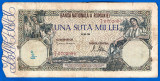 (49) BANCNOTA ROMANIA - 100.000 LEI 1946 (28 MAI 1946), FILIGRAN ORIZONTAL