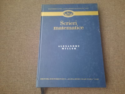 Alexandru Myller - Scrieri matematice foto