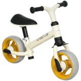 AIYAPLAY V&eacute;lo d&#039;&eacute;quilibre pentru bebe șezut reglabil roți EVA jucărie pentru copii de bebe 18-48 luni pentru băieți și fete portocaliu | Aosom Romania