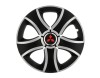 Set 4 Capace Roti Mitsubishi BIS II Gray R13 - Accesorii Auto Aftermarket - Design Modern, Fixare Sigura, Certificat ISO 9000:2001