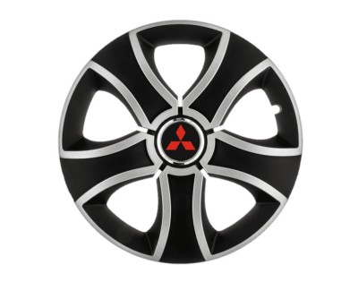 Set 4 Capace Roti pentru Mitsubishi, model BIS II Gray, R13 foto