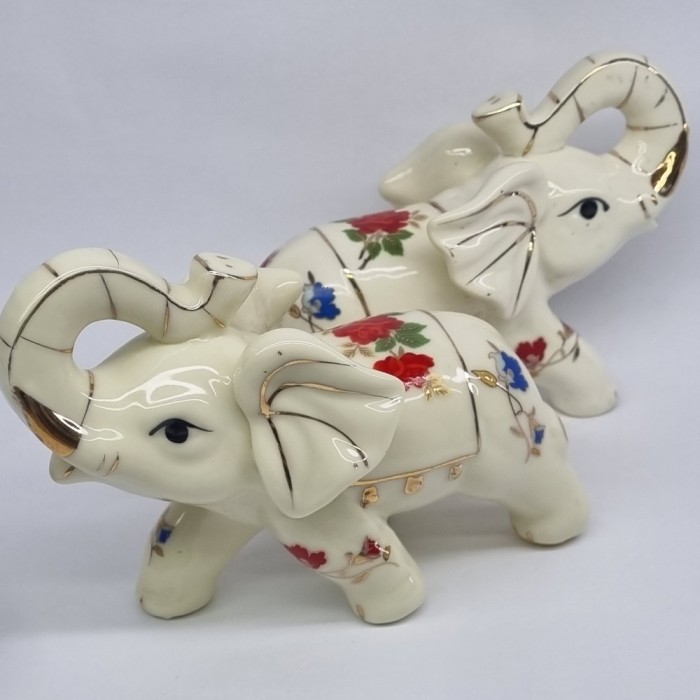 Elefanti (set) - Bibelouri portelan vechi