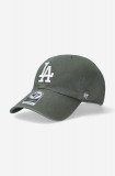 Cumpara ieftin 47brand șapcă de baseball din bumbac MLB Los Angeles Dodgers culoarea verde, cu imprimeu B-RGW12GWSNL-MSG, 47 Brand