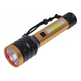 Lanterna de mana, multifunctionala, 30W, Led cree, COB, acumulator 3,7V,