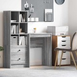 VidaXL birou de scris Gri Sonoma Plăci aglomerate 60 x 40 x 76 cm