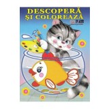 Animale domestice - Descopera si coloreaza