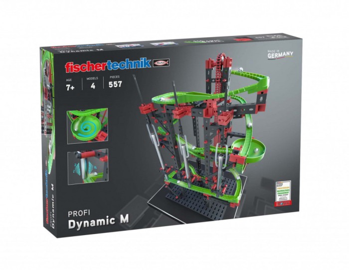 Kit STEM Dynamic M, Fischertechnik, 550 piese