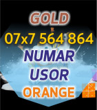 Cumpara ieftin Numar GOLD Orange - 07x7.564.864 - Usor VIP Platina aur numere usoare business