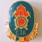 INSIGNA CTA POMPIERI 26/21 MM VARIANTA MICA CENTRU TEHNICO APLICATIV CULOARE ALBASTRU INCHIS EMAIL RECE ( CITITI DESCRIEREA )