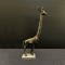 Statuetă girafă din Bronz India