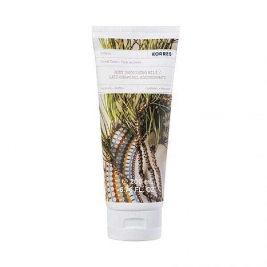 Lapte de corp netezitor cu cedru de pădure Korres 200 ml