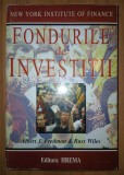 Fondurile de investitii - Albert J. Fredman, Editura HREMA 2002, Carte Economie, Afaceri