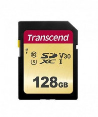 Card Transcend TS128GSDC500S SDXC SDC500S 128GB foto
