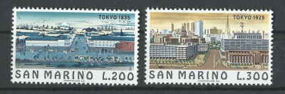 TSV$ - 1975 SAN MARINO 865-6 MNH/* LUX foto