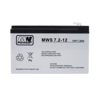 Aproape nou: Acumulator AGM MW 7.2-12 12V / 7.2Ah foto