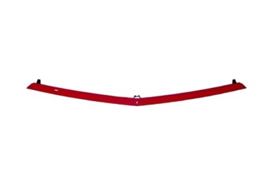 Spoiler bara protectie Mercedes Clasa A (W176), 2013-08.2018, model: pachet AMG, montare fata, CU material rosu, RapidAuto foto