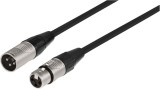 Cablu XLR m-t 2m negru semnal Rean
