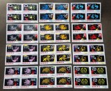 Romania MNH 2001 / 2002 - Semnele zodiacului I + II - LP 1574 X4 + LP 1576 X4