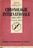 Eugene Berg - Chronologie Internationale