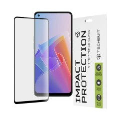 Folie sticla Oppo Reno7 Lite Techsuit 111D Full Glue Full Cover, negru foto