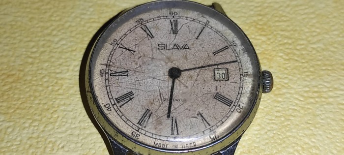 defect - ceas de mana rusesc - SLAVA - 21 jewels- fara curea