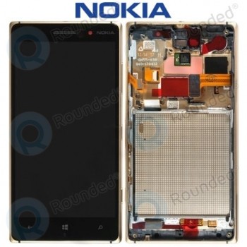 Nokia Lumia 830 Afișaj complet auriu 00813N9 foto