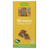 Ciocolata Rapunzel Nirwana cu praline, lapte, alune de padure, cacao 36%, bio, Hand in Hand, 100g