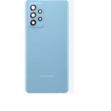 Capac Original cu geam camera Samsung Galaxy A72 albastru Swap (SH)