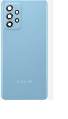 Capac Original cu geam camera Samsung Galaxy A72 albastru Swap (SH)