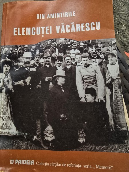 Din amintirile Elencutei Vacarescu