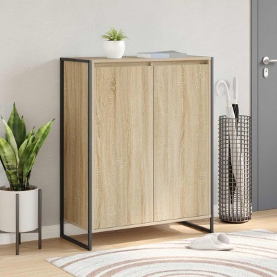 Dulap pentru pantofi Sonoma 79 x 36 x 100 cm Lemn compozit foto