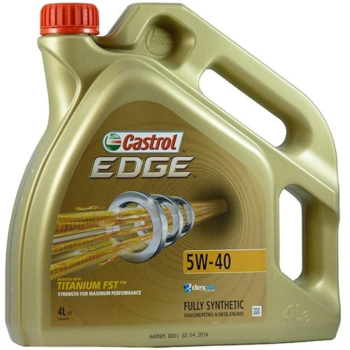 Castrol edge titanium 5w40 (4l)