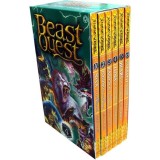 Cumpara ieftin Beast Quest 6 Books Collection Set By Adam Blade (series 4)