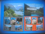 HOPCT LOT 3985 - 4 CARTI POSTALE-VALEA OLTULUI -JUD- VALCEA-CIRCULATE, Circulata, Printata