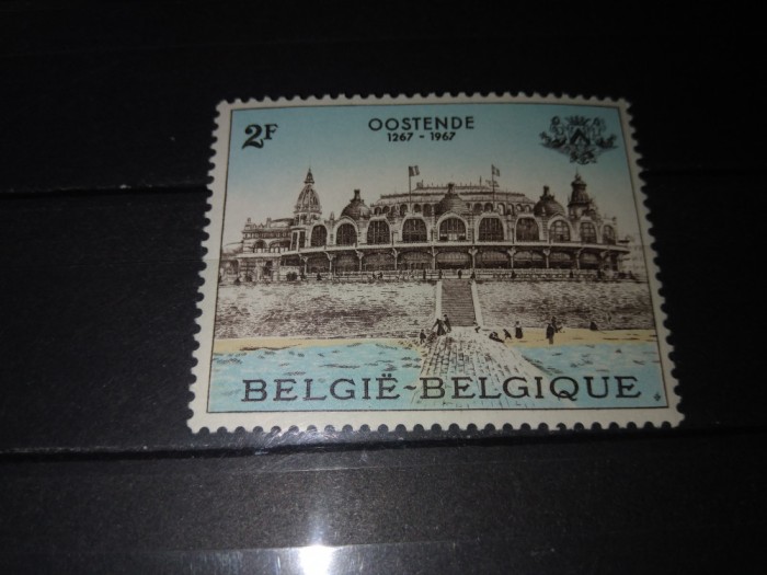 TIMBRE BELGIA 1967