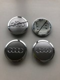 Capace Jante Audi Gri 69mm/57mm, Set 4 Bucati