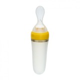 Cumpara ieftin Lingurita silicon cu rezervor, U-Grow