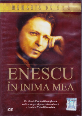 DVD Film documentar: Enescu in inima mea ( original, stare foarte buna ) foto