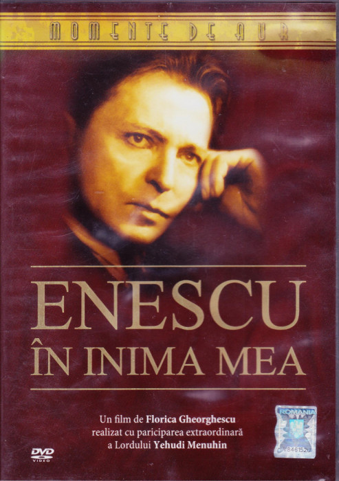 DVD Film documentar: Enescu in inima mea ( original, stare foarte buna )