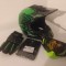Casca moto/enduro/atv +Ochelari+Manusi+Cagula