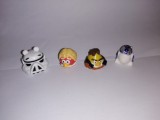 bnk jc Star Wars Angry Birds - lot 4 figurine