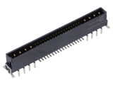 Conector PCB-PCB tată PIN 44 har-flex Hybrid SMT THT
