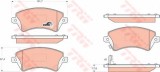 Set placute frana,frana disc TOYOTA COROLLA Combi (E12J, E12T) (2001 - 2007) TRW GDB3288