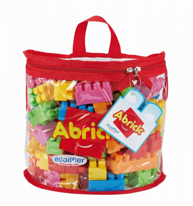 ECOIFFIER GEANTUTA CU 100 DE PIESE DE CONSTRUCTIE SuperHeroes ToysZone