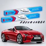 Cumpara ieftin Stergatoare Lexus LC 500 Convertible Z100 07.2020-prezent Set Fata Flat Premium TeamCar